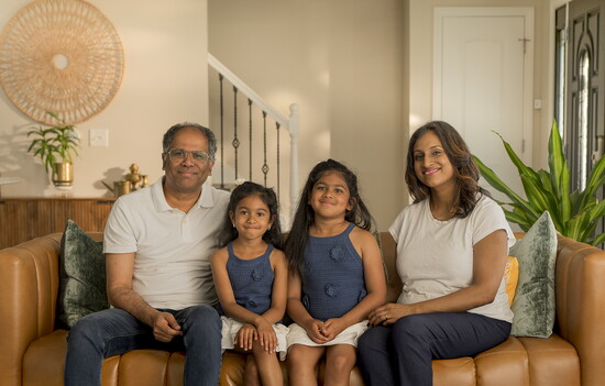 Sri, Jay, Taara and Vedha