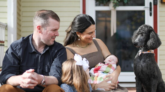 Dr. Meg Paterson and Family. Photo credit by: MMH Photography