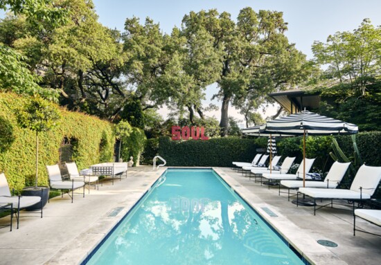 The 'Soul'ful pool at Hotel St. Cecilia, photo by Nick Simonite 