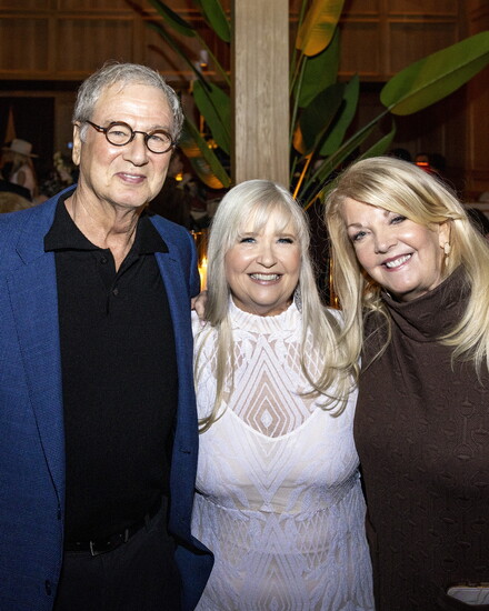 Dr. Maurice Leibman, Suzanne Schakett, and Alane Roberts