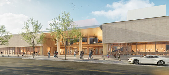 Front Street, Memphis Art Museum Credit: Courtesy of Herzog & de Meuron