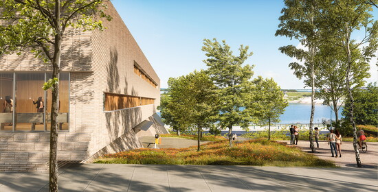 Monroe Plaza, Memphis Art Museum Credit: Courtesy of Herzog & de Meuron 