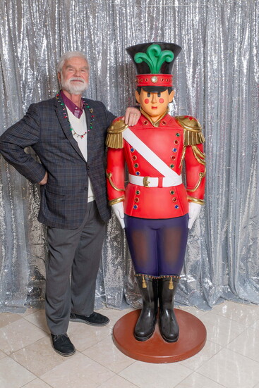 Jerry Orlans at Roswell Inc Holiday BASH