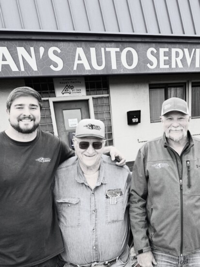 Hayden, Sheldon and Stan of Stan's Auto