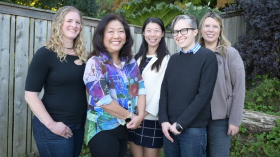 Jenn Wrenn Henry, Nellie Fujii Anderson, Amy Yan, Elizabeth Scallon, Karin Kidder