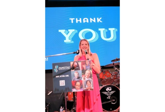 Jill created a fundraiser, FAM-JAM that raised $225K for research