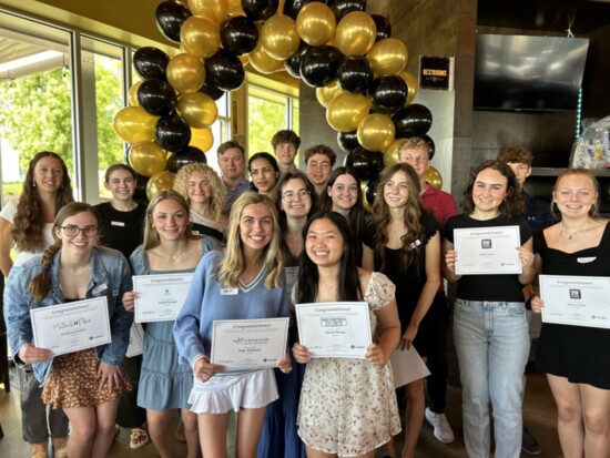 Scholarship Recipients from Papillion La Vista and Papillion La Vista South High Schools