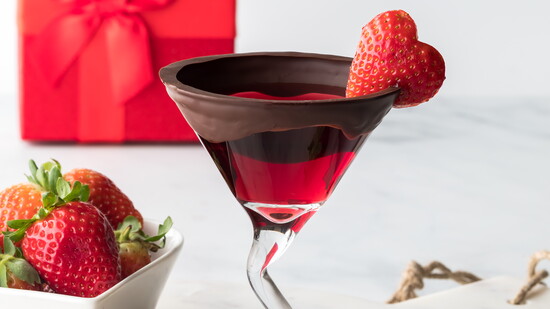 Midnight Velvet Martini