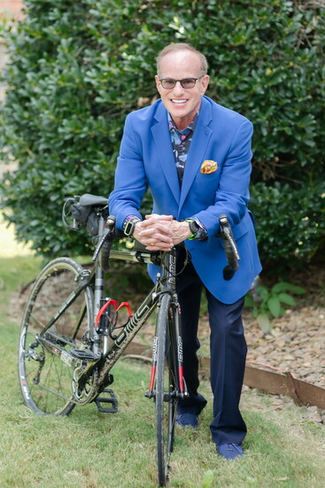 (Credit: Amber Hall) Art Dion has raised about $160,000 for the Samaritan Community Center.