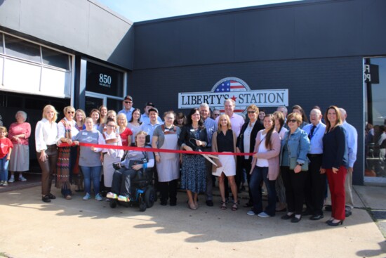 Grand opening ribbon cutting