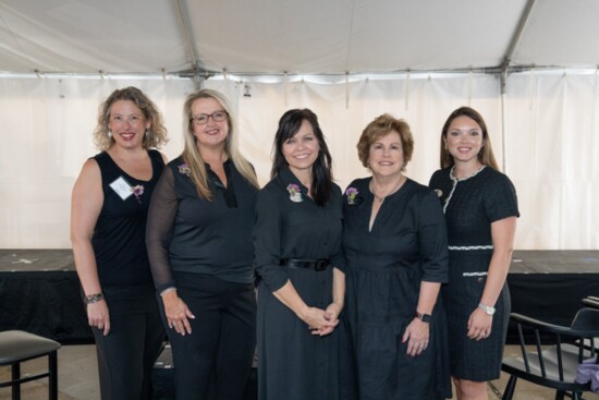 Project Restyle Committee- From L to R Jackie Morgan, Angel Skinner, Jody Powers, Gina Urban, Alicia Stachura