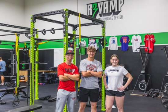 Cam Moran, Shea LaFleur and Katie Millett