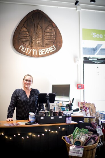 Mari Geier, owner of Nuts 'n Berries, says it's important to know where your food comes from.