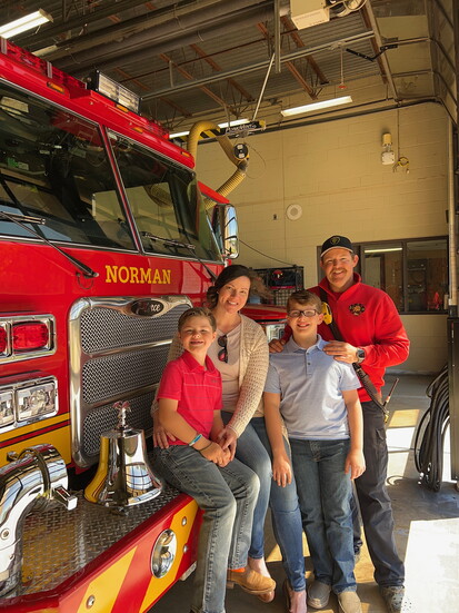 Levi and Jenn Mulder with sons Jacob, 7, and Noah, 10 (Photo by Shauna Bernhardt)