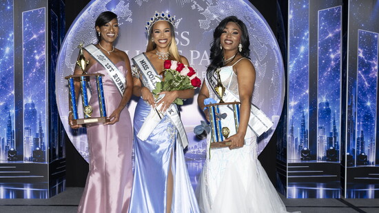 Ran'de Walker 1st Runner-up Miss College Park 2026, Jada Nicole Howard Miss College Park 2026, Christina Eason 2nd Runner-up Miss College Park 2026