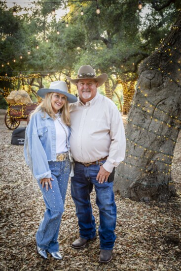 Board Chairperson Christene Close and her husband Todd