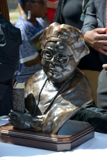 Sister Gay's bronze sculpture created by Shirley Scarpetta