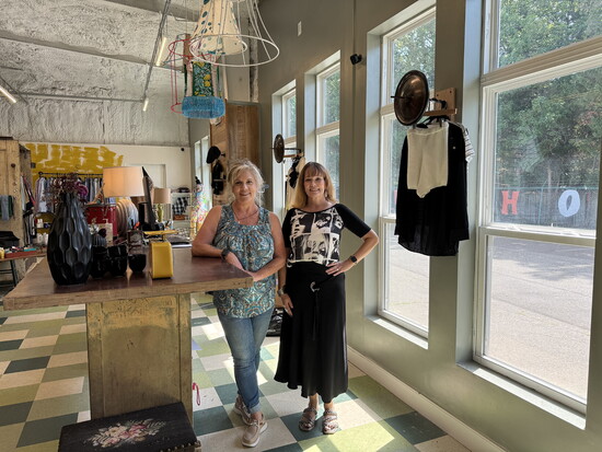 Mobile Hope Founder and CEO Donna Fortier and Director of Development Allyson Ruscitella