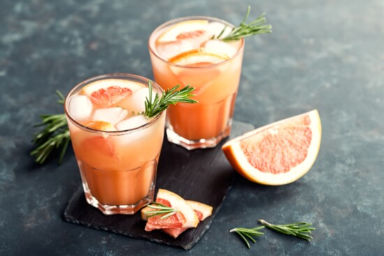 Rosemary Grapefruit Spritzer