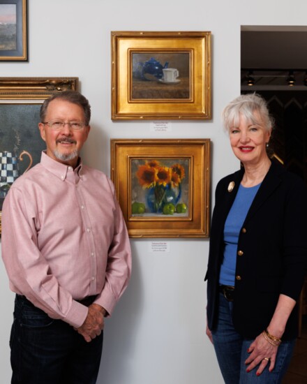 Two oil painters, two voices
