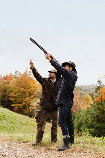 Hunting at Primland. Photo courtesy of The Lodge at Primland, Auberge Collection.
