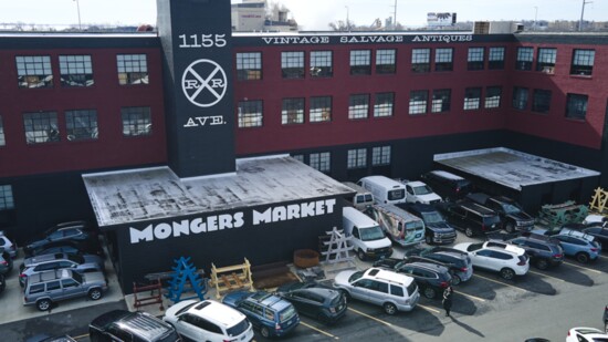 Outside Monger’s Market in Bridgeport, CT.