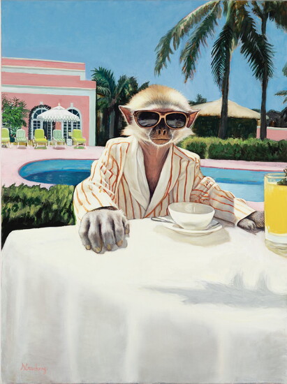 Monkey Business at The Colony ©Serge Strosberg