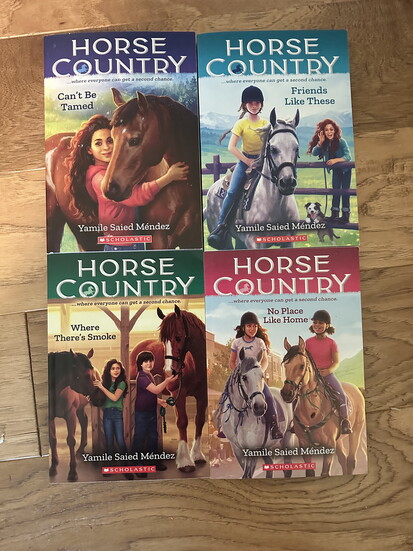 The Horse Country middle grade reader series is a delightful collection for book lovers and horsel lovers alike.