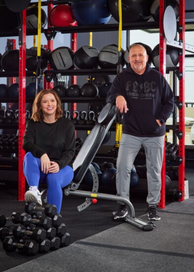 Meg visits with Tommy McCaslin, owner of Fit Body Boot Camp in Moore.
