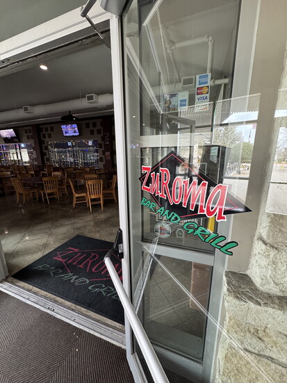 ZuRoma Bar and Grill, a favorite gathering spot for fans to enjoy great food.