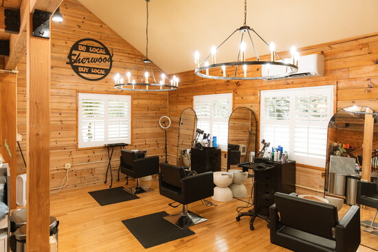 The main area in Haircrush Salon