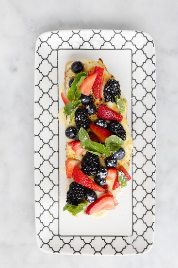 Brunch menu. Photography by Anna Ko Photography