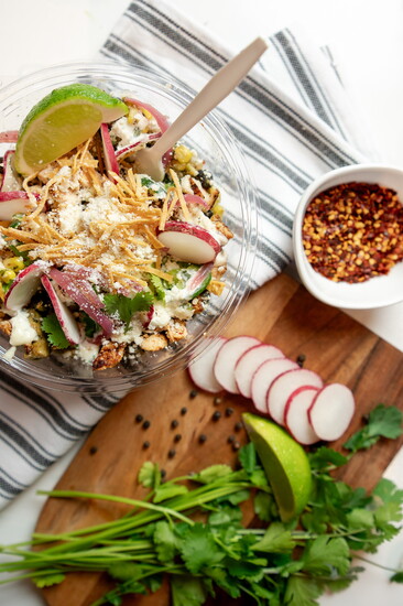 From the catering menu. Photography by Ashley Zapata Palmer