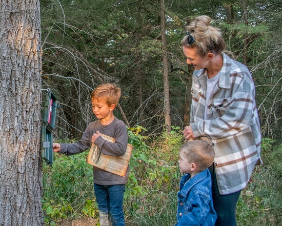 A scavenger hunt is fun for the whole family.