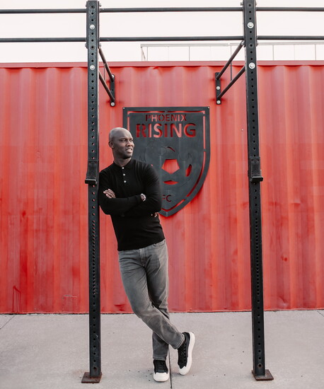 Phoenix Rising Head Coach Pa-Modu Kah