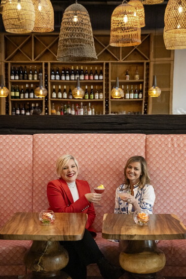 The Reading Room Owners Mary Tveit & Kristin Radcliffe. Photo by Cati Teague