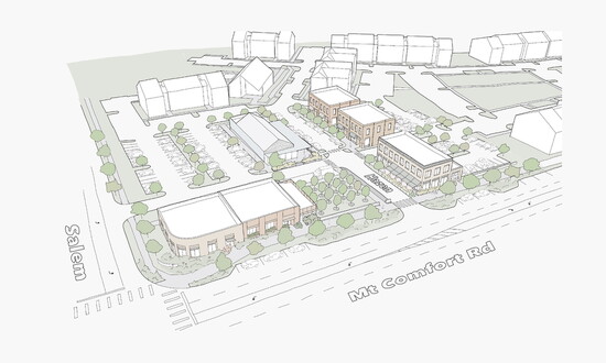 Mount Comfort Square Renderings