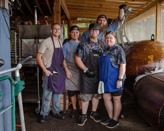 Kyle Bryner and staff