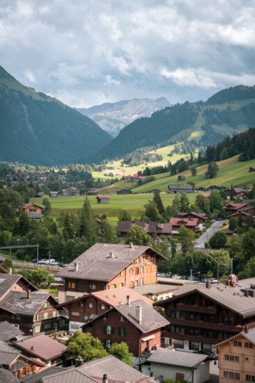 Valley and Village of Gstaad, Switzerland. Photo by Antoine Vitek / Culturez-vous