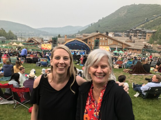 The author, Jordan, and her mother, Sheri, enjoy The Utah Symphony and The Beach Boys.