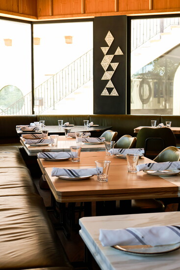 The Brentwood dining room