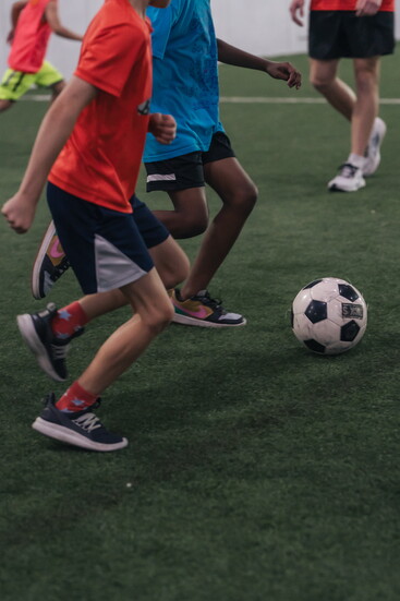 High-energy, creative games blend foundational soccer skills with early childhood development to make learning the sport pure fun. 