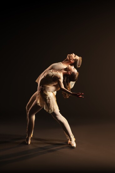 Dancers Kelly Dornan and Ross Freeman from Bouquet by by Michael Smuin