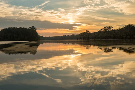Smith Lake in South Alabama.