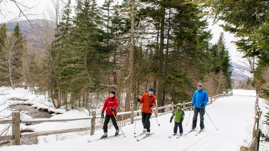 Nordic Skiing at The Glen House Photos courtesy of The Glen House