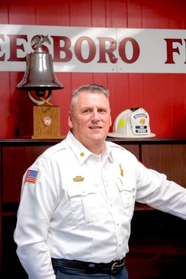 Fire Chief Mark McCluskey