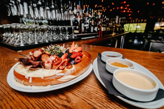 Texas-style charcuterie board at Hearsay on The Waterway