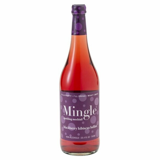 3. Blackberry Hibiscus Bellini Sparkling Mocktail by MINGLE - $15.00