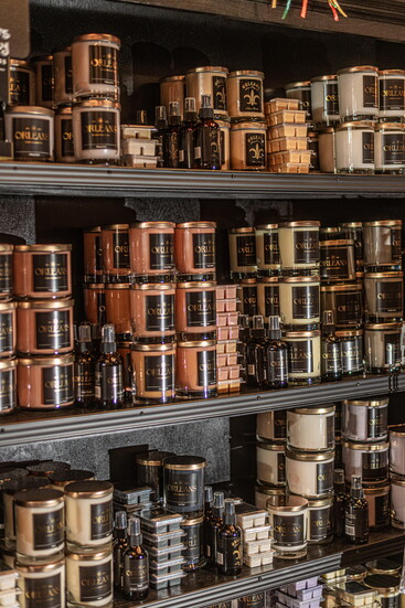 A curated collection of candles brings warmth, comfort, and a touch of everyday luxury.
