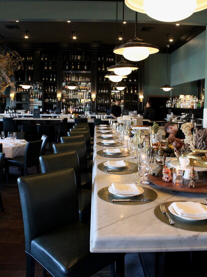 The Mozzarella bar at Osteria Mozza LA